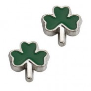 Floating Charms Klavertje bewerkt 8mm